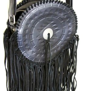 Steve Madden round black bag